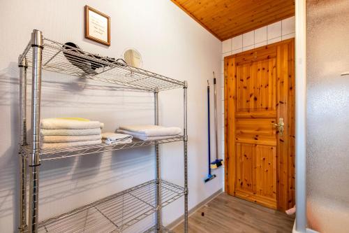 Postel nebo postele na pokoji v ubytování Haus Resow