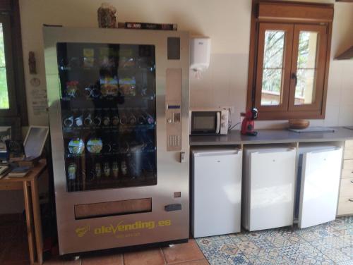 Cucina o angolo cottura di Albergue Usandi Auto Check-in