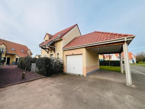 la maison de Luna, cayeux sur mer, baie de somme