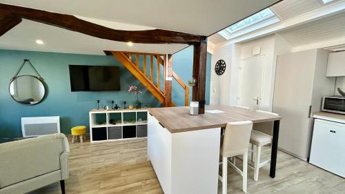 Maison 4 personnes, en centre ville