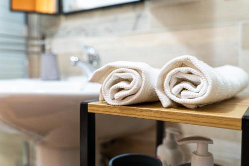 Koupelna v ubytování San Lorenzo Apartment