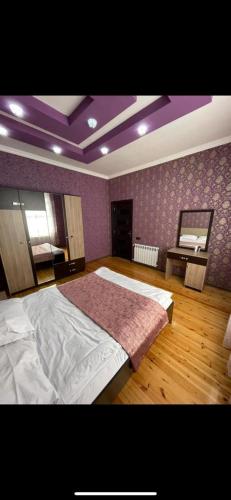 Ένα ή περισσότερα κρεβάτια σε δωμάτιο στο Central Villa
