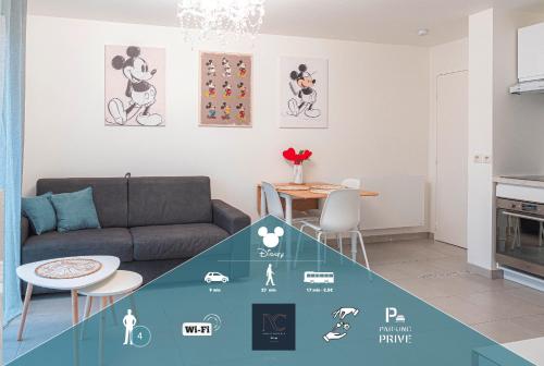 *Disneyland-Paris* 4pers, Parking, Wifi