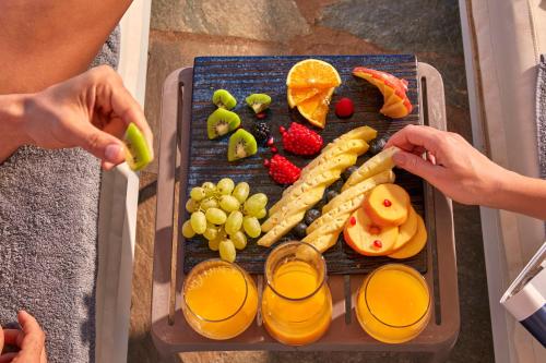 Eten bij of ergens in de buurt van de villa

