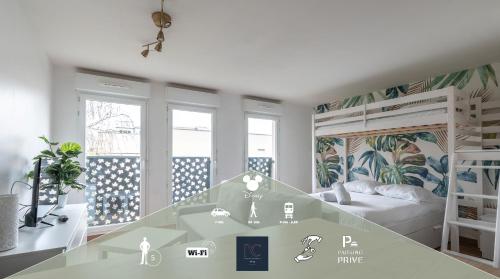 *Disneyland-Paris* 5pers Wifi, Parking, Netflix