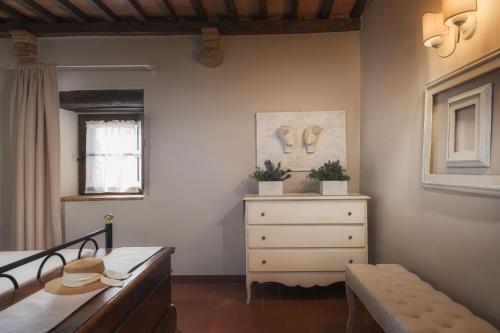 Letto o letti in una camera di Agriturismo La Fonte