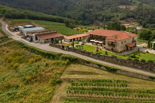 Landskap semula jadi dekat dengan the country house