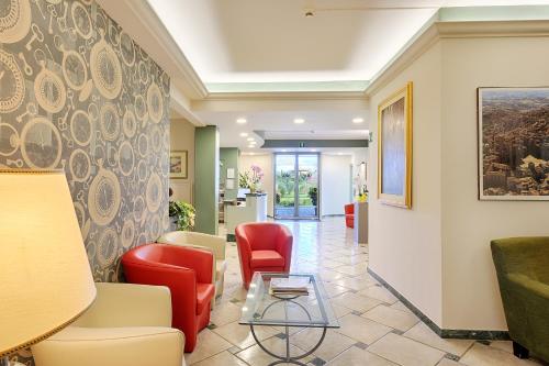 Χώρος καθιστικού στο Hotel Castello