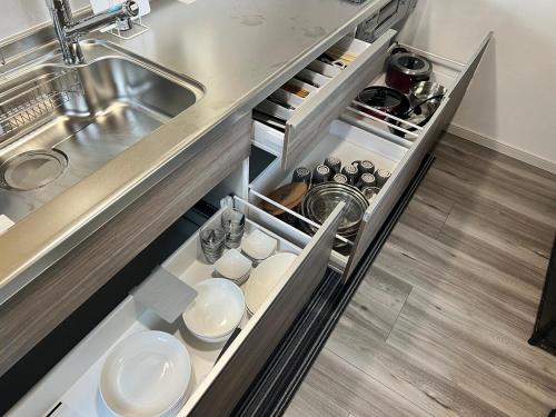 Dapur atau dapur kecil di FabulousOdawara