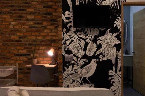 Koupelna v ubytování Nomadia Coliving Boutique