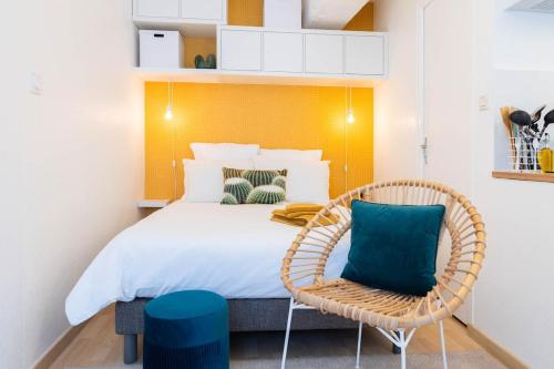 Le Palm Spring - studio cosy en centre-ville