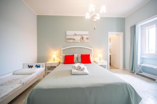 Cama o camas de una habitación en Masseria Agata