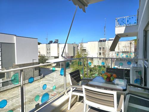 Μπαλκόνι ή βεράντα στο Sunny Beach Apartments - 146