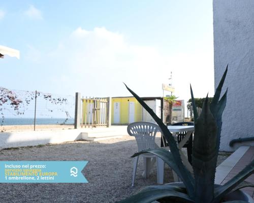 Πισίνα στο ή κοντά στο RS316 - Marcelli, bilocale in residence fronte mare pt