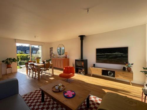 Maison T4 + Jardin SO, plages et commerces à pied