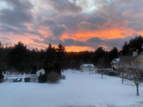 Golden Gables Inn durante el invierno