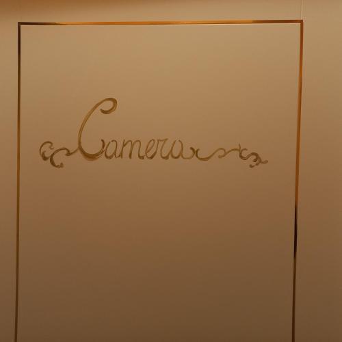 a sign with the word camaranca written on it at la Casa del Glicine in Mortaiolo