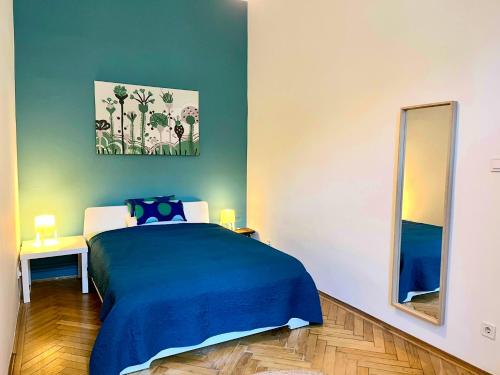 Ένα ή περισσότερα κρεβάτια σε δωμάτιο στο Mark's Home