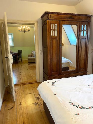 Ένα ή περισσότερα κρεβάτια σε δωμάτιο στο Spree Chalet - adults only