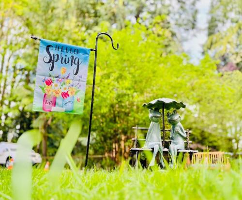 Zahrada ubytování Joy House