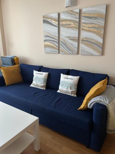 Χώρος καθιστικού στο Apartamento de Begoña