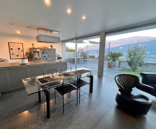Appartamento moderno con ampia terrazza panoramica