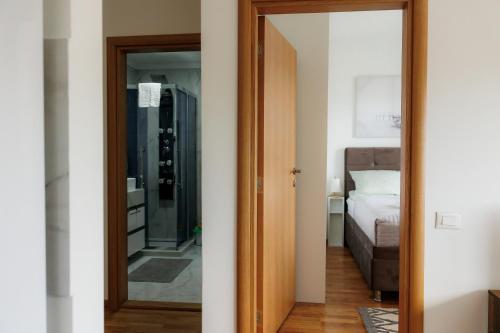 Koupelna v ubytování Duma Apartment