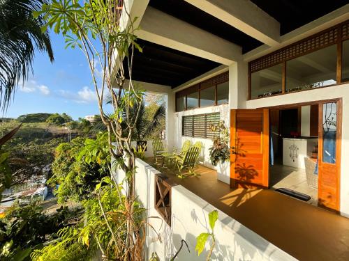 Balkón nebo terasa v ubytování The Nest Tobago Apartments