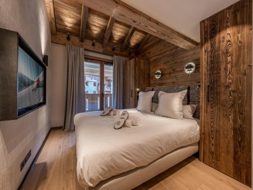 Penthouse de luxe à 180m des pistes, 8 pers, parking - FR-1-613-132