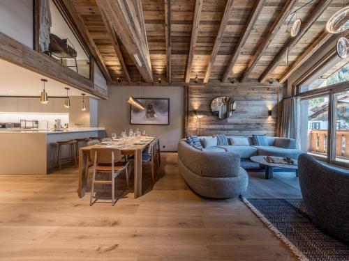Penthouse de luxe à 180m des pistes, 8 pers, parking - FR-1-613-132
