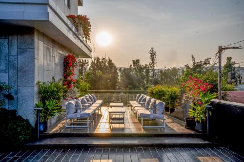 Zahrada ubytování Leela Resort, The Exotic Boutique Hotel - Pure Veg