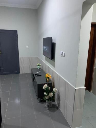 Televisyen dan/atau pusat hiburan di Two Bedroom Apartment