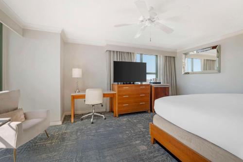 TV/Unterhaltungsangebot in der Unterkunft Hilton Virginia Beach Oceanfront
