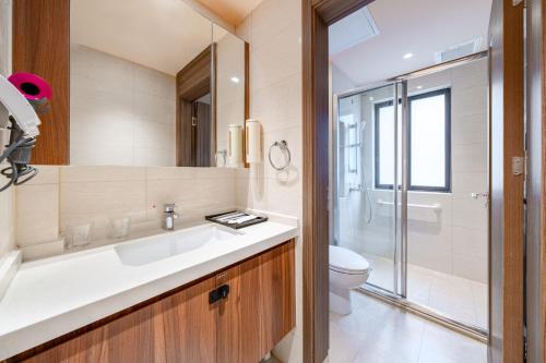Ένα μπάνιο στο Dreamscape Villa Xiaozhu