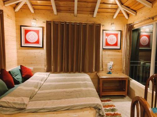 Katil atau katil-katil dalam bilik di The moon light hill view