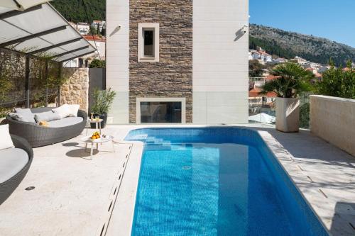 New! Villa Vita Adele pool sauna jacuzzi sea view