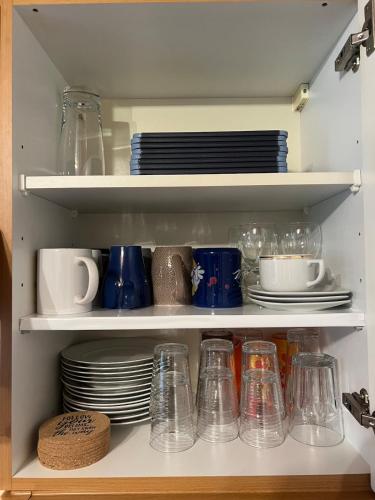 Dapur atau dapur kecil di Haus Allbach