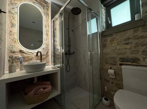 Et badeværelse på Χελιδόνα - Helidona