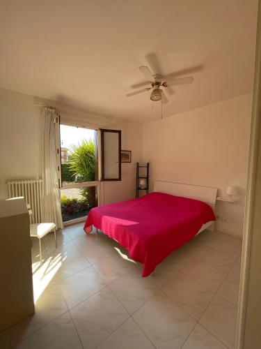 Katil atau katil-katil dalam bilik di 3V UGO WHIT POOL apartment Bardolino
