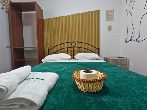 Postel nebo postele na pokoji v ubytování Hostel Prada