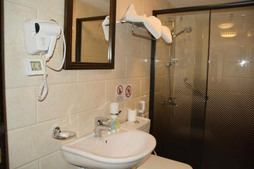 Koupelna v ubytování Olive Hotel Amman