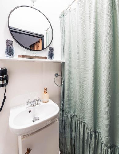 Ένα μπάνιο στο Silvie Apartments - Lazecká