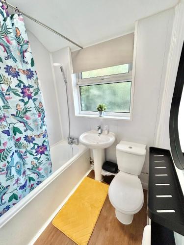 Koupelna v ubytování Beautiful Space