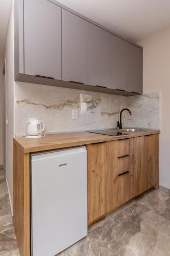 Una cocina o zona de cocina en Apartments Posejdon Lux