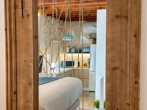 Kuchyň nebo kuchyňský kout v ubytování Moona Hostal Altea