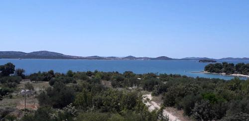 a view of a large body of water at Guest house Mira in Pirovac