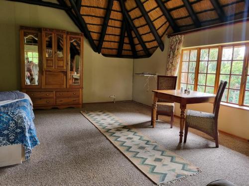 Χώρος καθιστικού στο Kudu Crescent Guesthouse