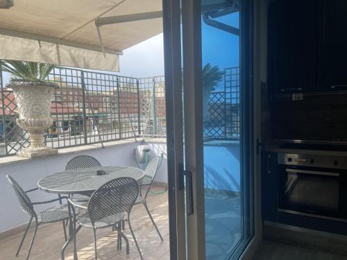Patio alebo iná vonkajšia časť ubytovania Residence Lodi