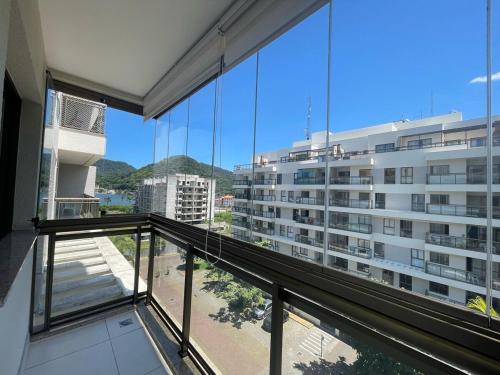 Balkón nebo terasa v ubytování Oasis com Lazer Completo - Rio Marina Resort, Itacuruça