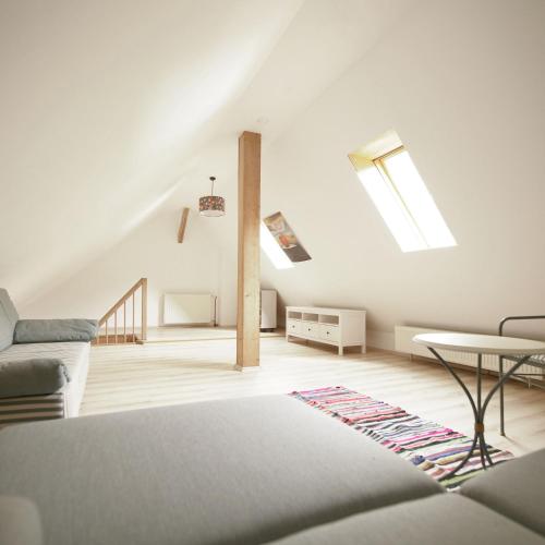 Posezení v ubytování Landnest